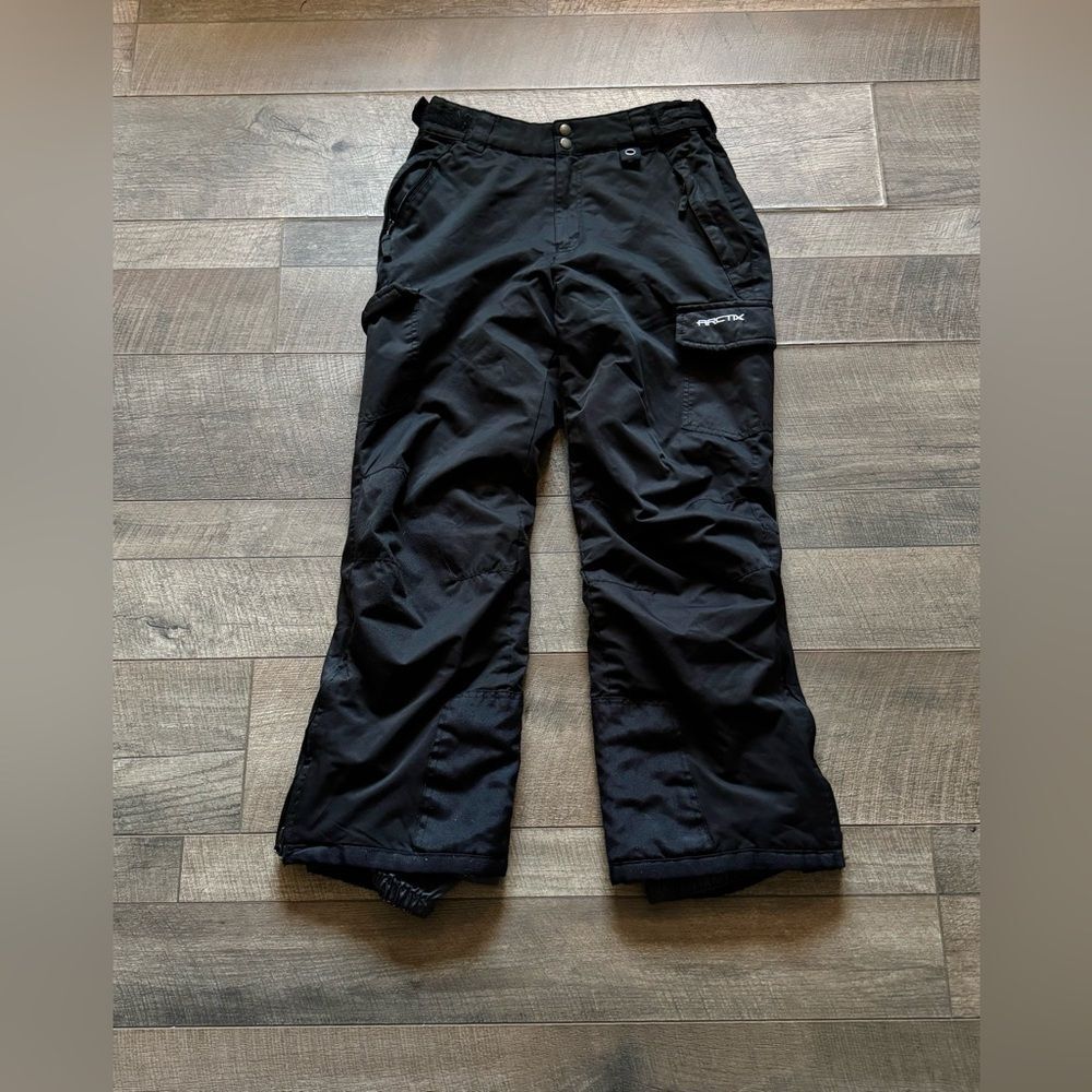 NWOT!! Arctix Men's Black Regular Fit, Insulated Snow Pants. Size Small.